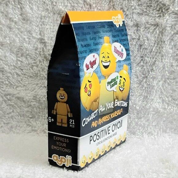 Sealed Express yourself OYOJI Mini Figure with 5 Positive Emotion Heads by OYO!! - Picture 2 of 4